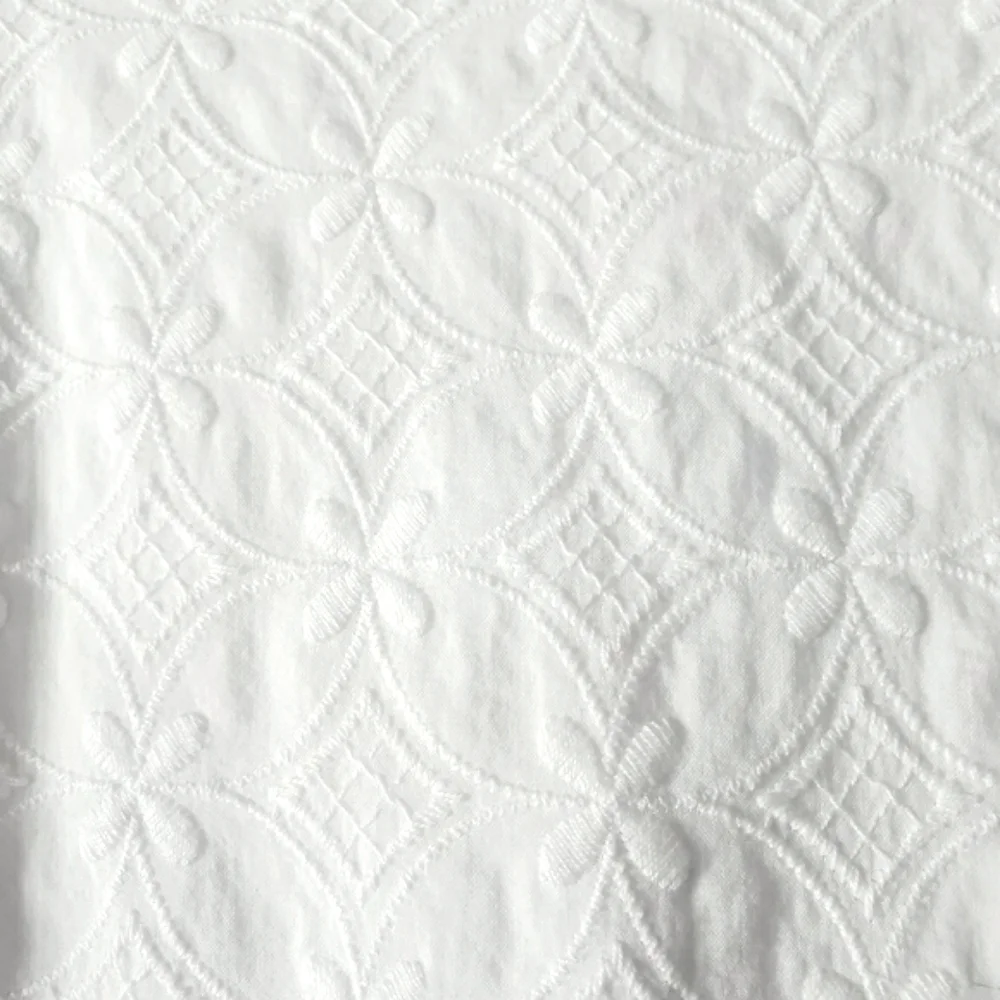 NEW Talbots Embroidered Eyelet Sheath Sleeveless White Dress sz 6P - Picture 12 of 16